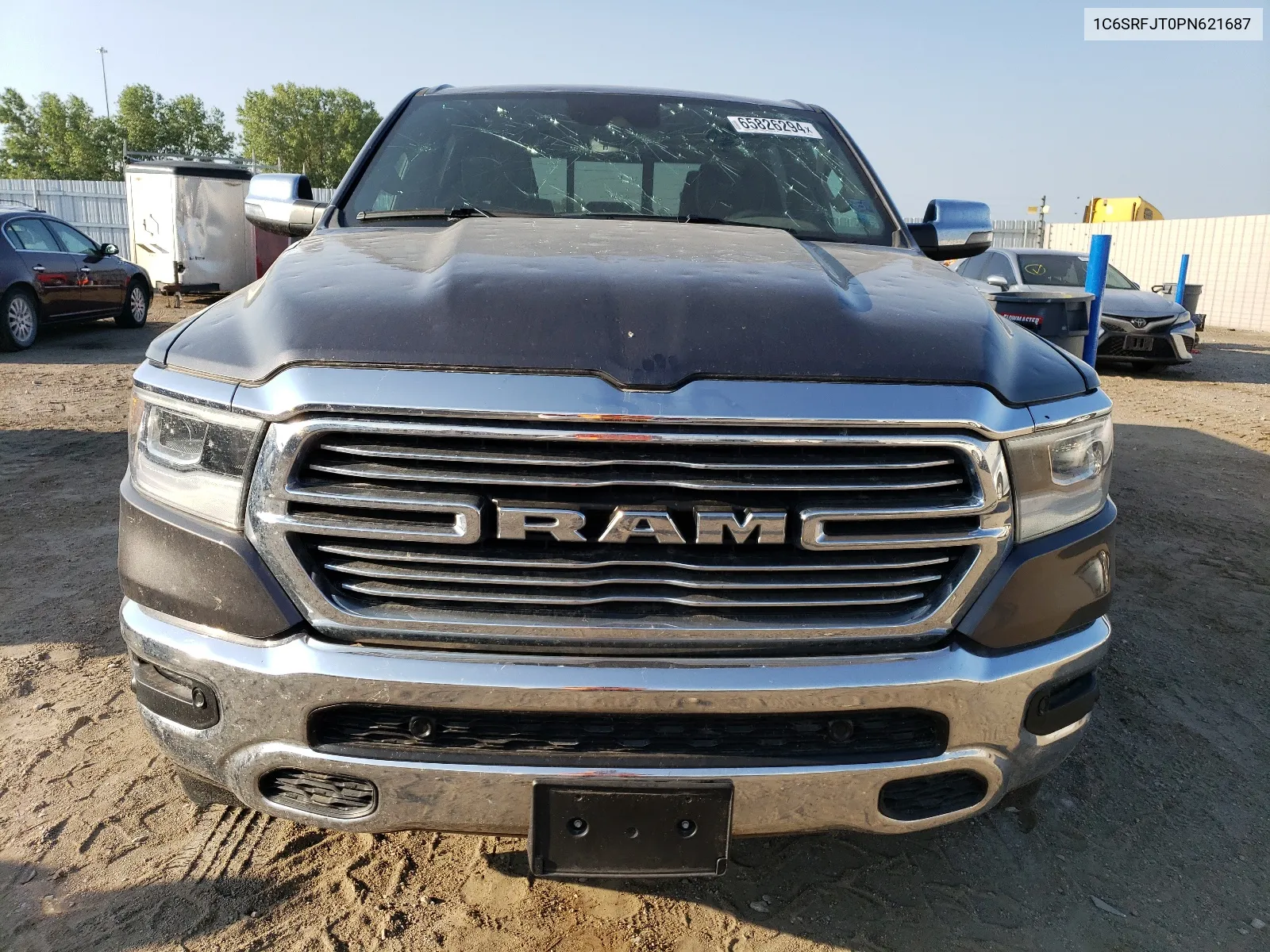 2023 Ram 1500 Laramie VIN: 1C6SRFJT0PN621687 Lot: 65826294