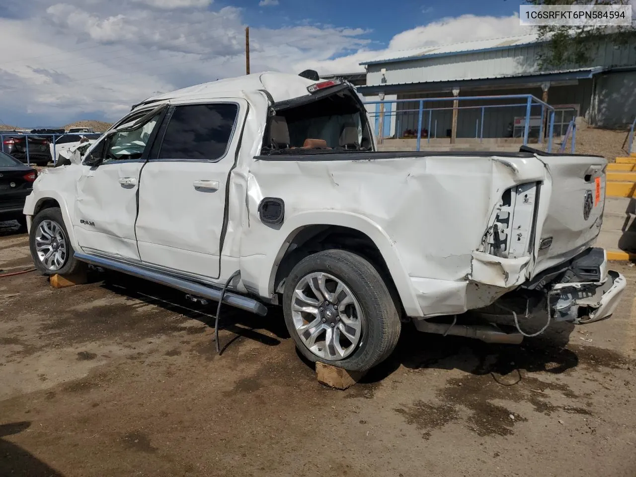 2023 Ram 1500 Longhorn VIN: 1C6SRFKT6PN584594 Lot: 66388054