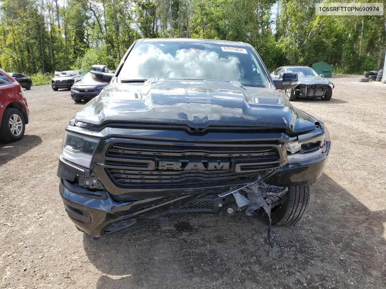 2023 Ram 1500 Sport VIN: 1C6SRFTT0PN690974 Lot: 67915854