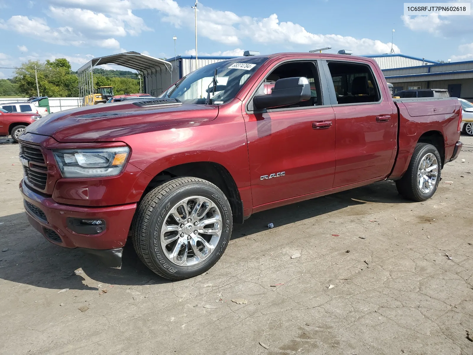 2023 Ram 1500 Laramie VIN: 1C6SRFJT7PN602618 Lot: 68374784