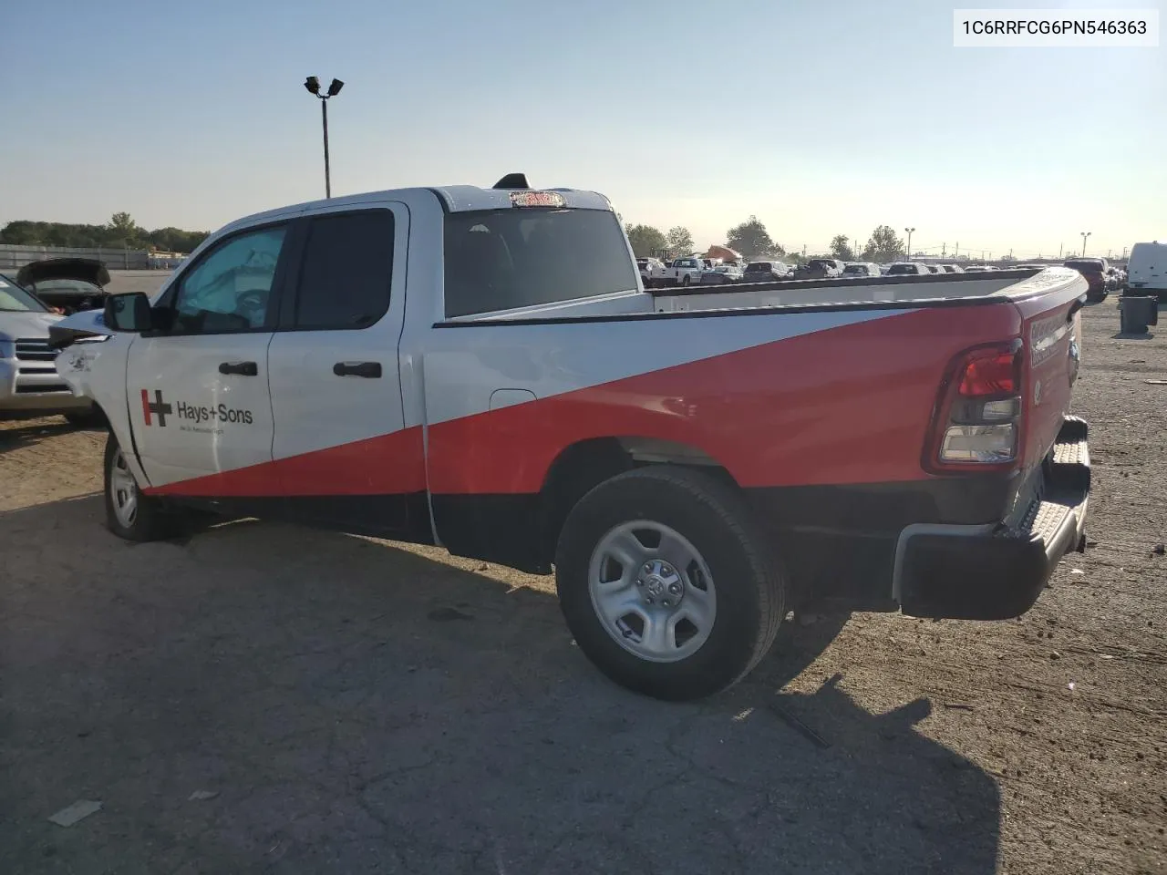 2023 Ram 1500 Tradesman VIN: 1C6RRFCG6PN546363 Lot: 68600034