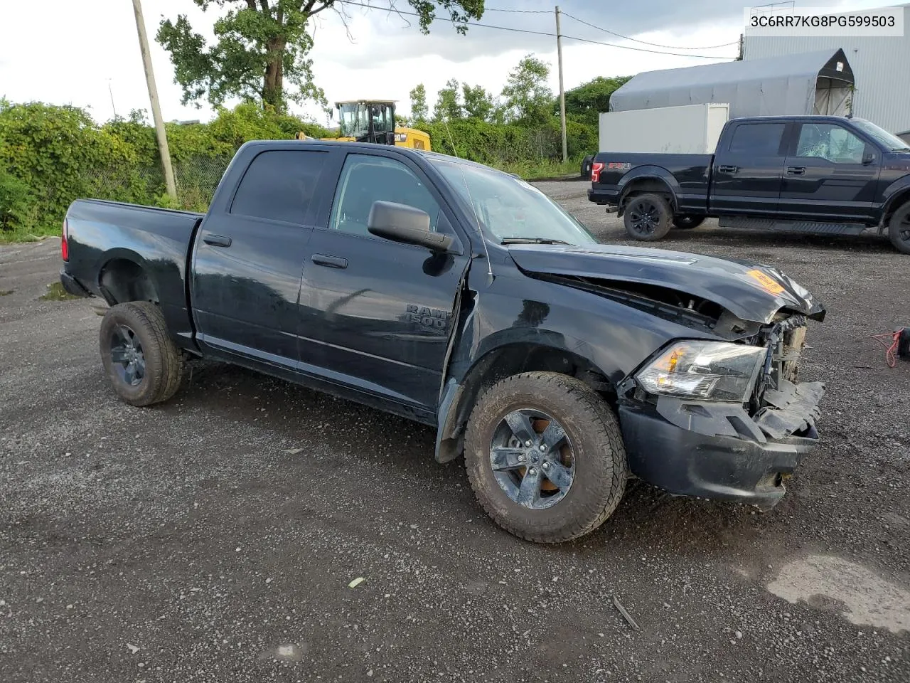 2023 Ram 1500 Classic Tradesman VIN: 3C6RR7KG8PG599503 Lot: 68910054