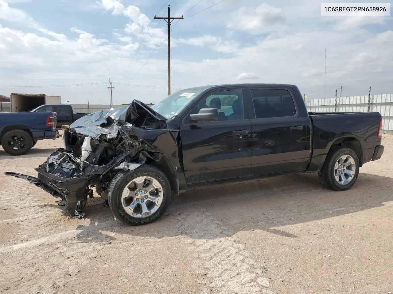 2023 Ram 1500 Tradesman VIN: 1C6SRFGT2PN658926 Lot: 69333644