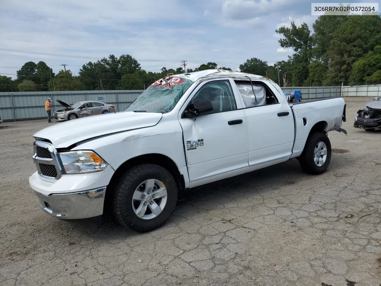 2023 Ram 1500 Classic Tradesman VIN: 3C6RR7KG2PG572054 Lot: 70046234