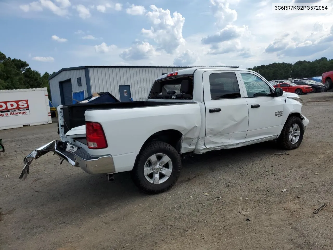 2023 Ram 1500 Classic Tradesman VIN: 3C6RR7KG2PG572054 Lot: 70046234