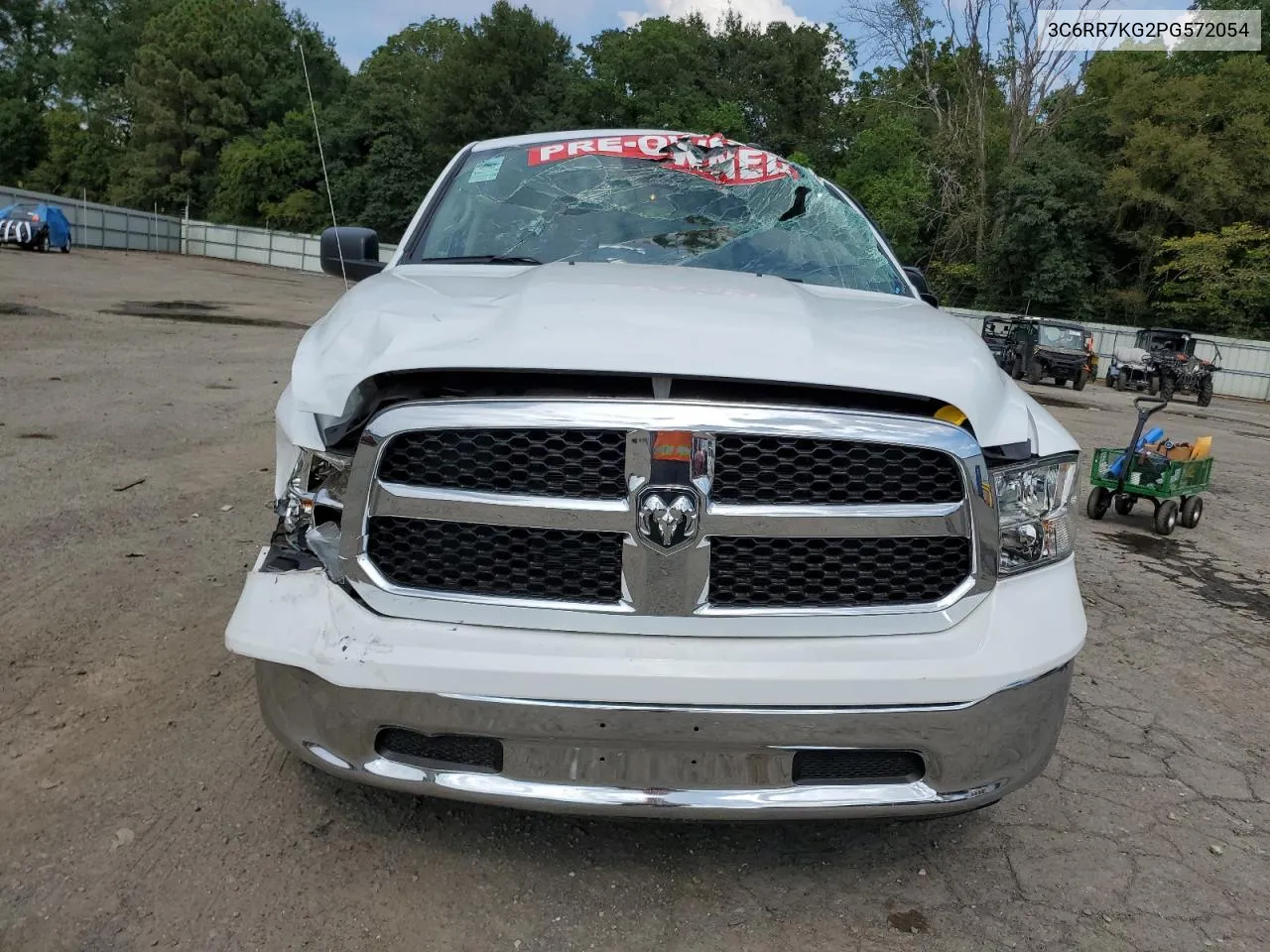 2023 Ram 1500 Classic Tradesman VIN: 3C6RR7KG2PG572054 Lot: 70046234