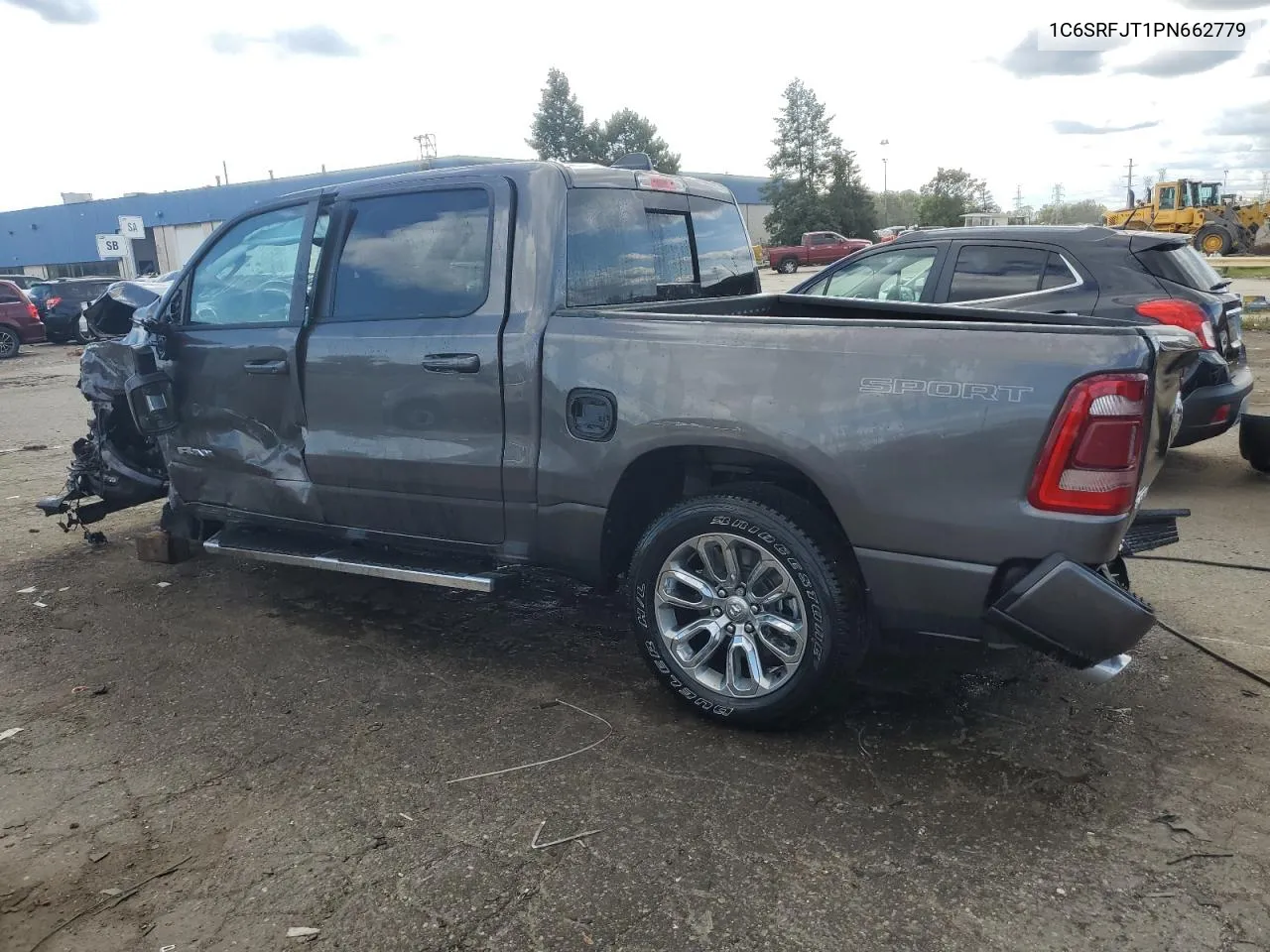 2023 Ram 1500 Laramie VIN: 1C6SRFJT1PN662779 Lot: 70681503