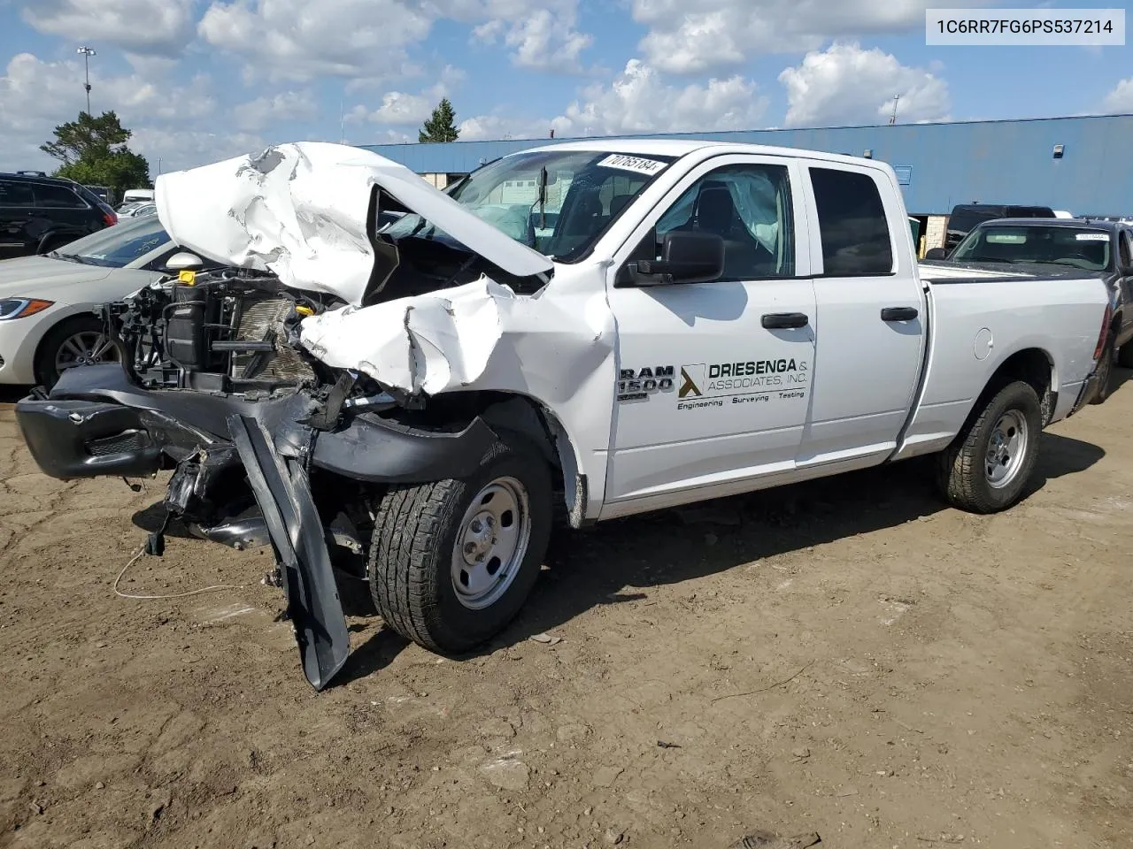 2023 Ram 1500 Classic Tradesman VIN: 1C6RR7FG6PS537214 Lot: 70765184