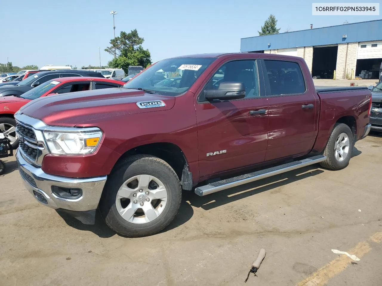 2023 Ram 1500 Big Horn/Lone Star VIN: 1C6RRFFG2PN533945 Lot: 70976634