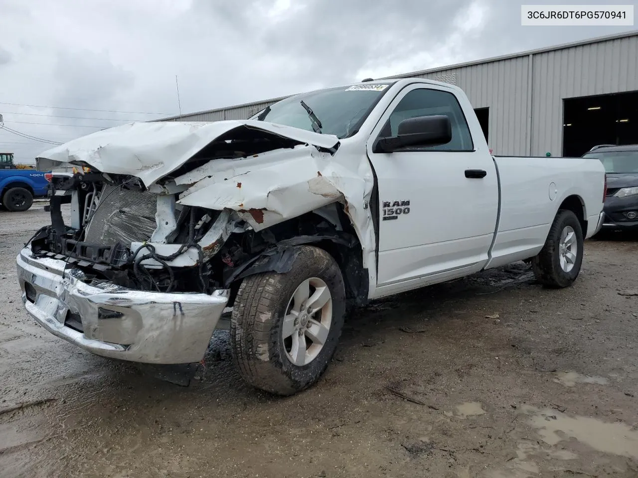 2023 Ram 1500 Classic Tradesman VIN: 3C6JR6DT6PG570941 Lot: 70980534