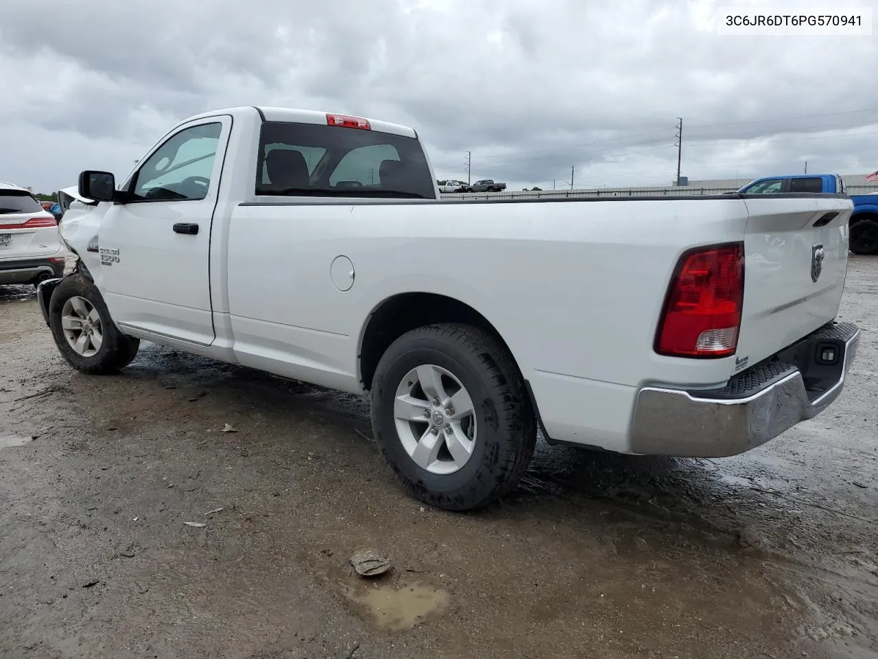 2023 Ram 1500 Classic Tradesman VIN: 3C6JR6DT6PG570941 Lot: 70980534