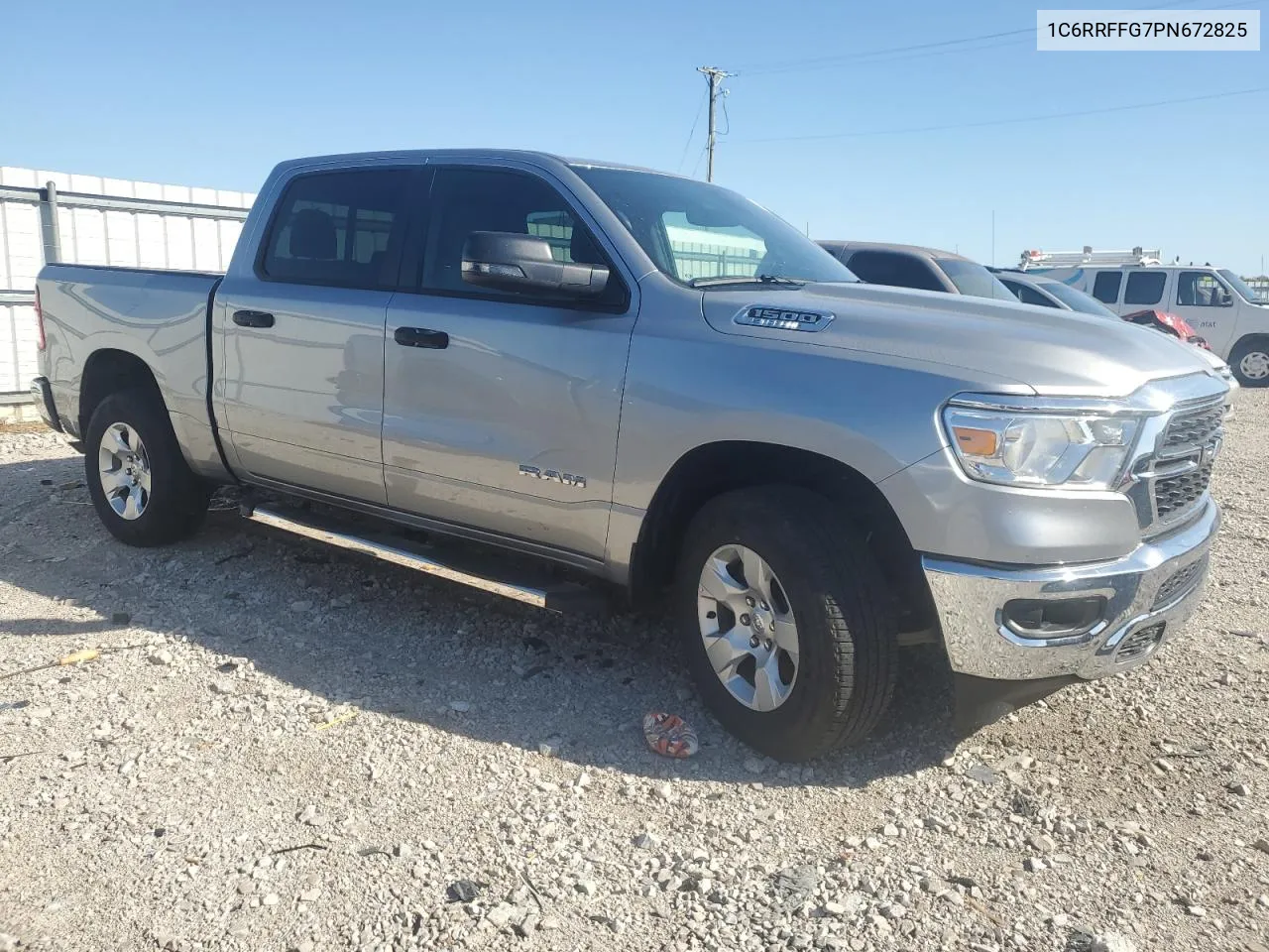 2023 Ram 1500 Big Horn/Lone Star VIN: 1C6RRFFG7PN672825 Lot: 72726044