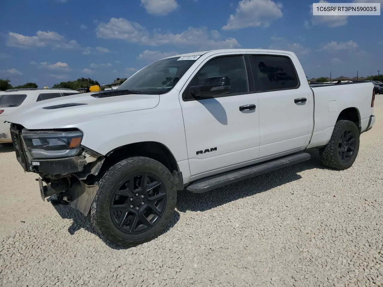 2023 Ram 1500 Laramie VIN: 1C6SRFRT3PN590035 Lot: 72770774