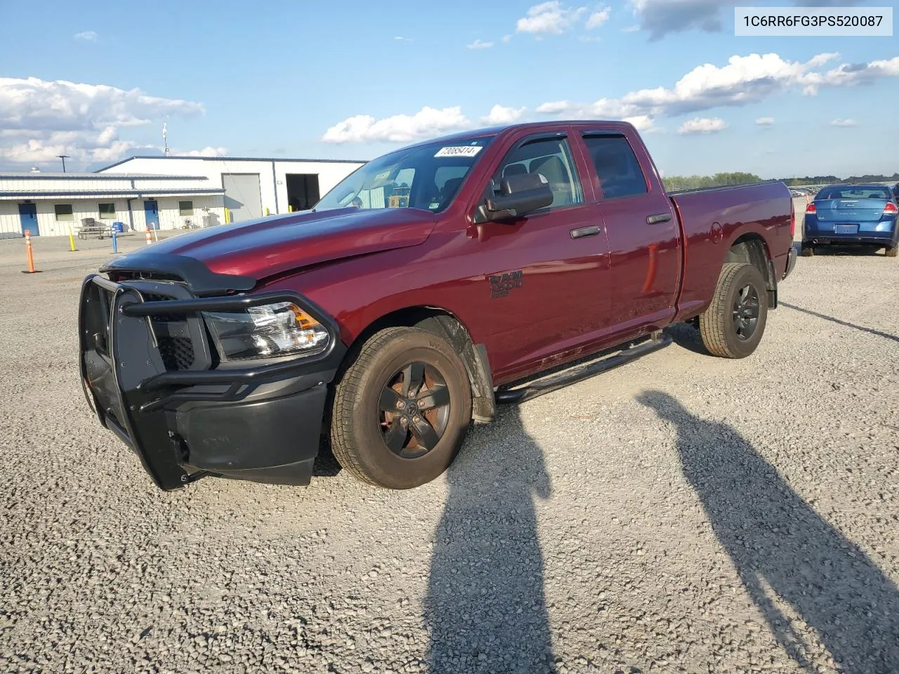 2023 Ram 1500 Classic Tradesman VIN: 1C6RR6FG3PS520087 Lot: 73085414