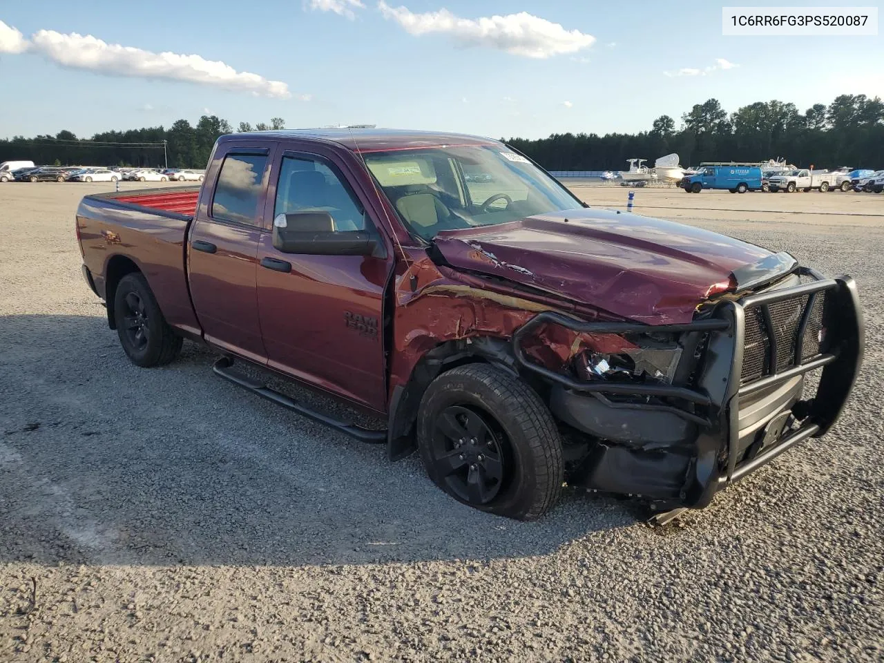 2023 Ram 1500 Classic Tradesman VIN: 1C6RR6FG3PS520087 Lot: 73085414