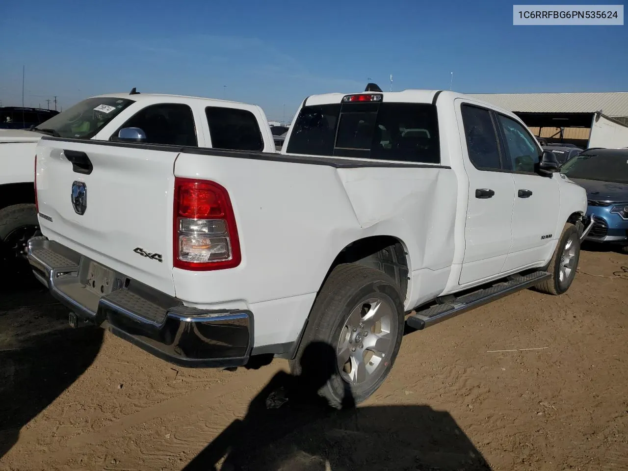 2023 Ram 1500 Big Horn/Lone Star VIN: 1C6RRFBG6PN535624 Lot: 73937324