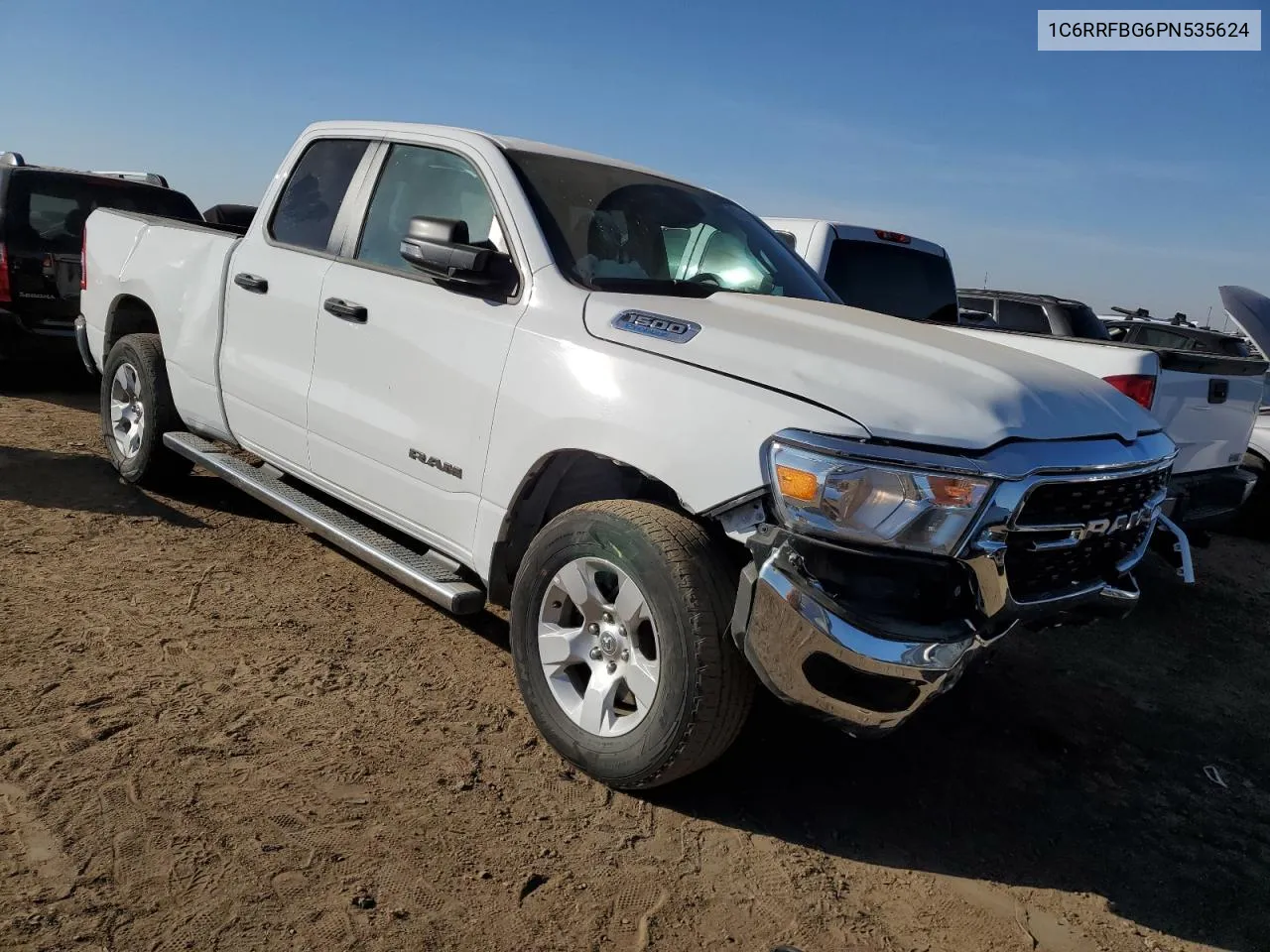 2023 Ram 1500 Big Horn/Lone Star VIN: 1C6RRFBG6PN535624 Lot: 73937324