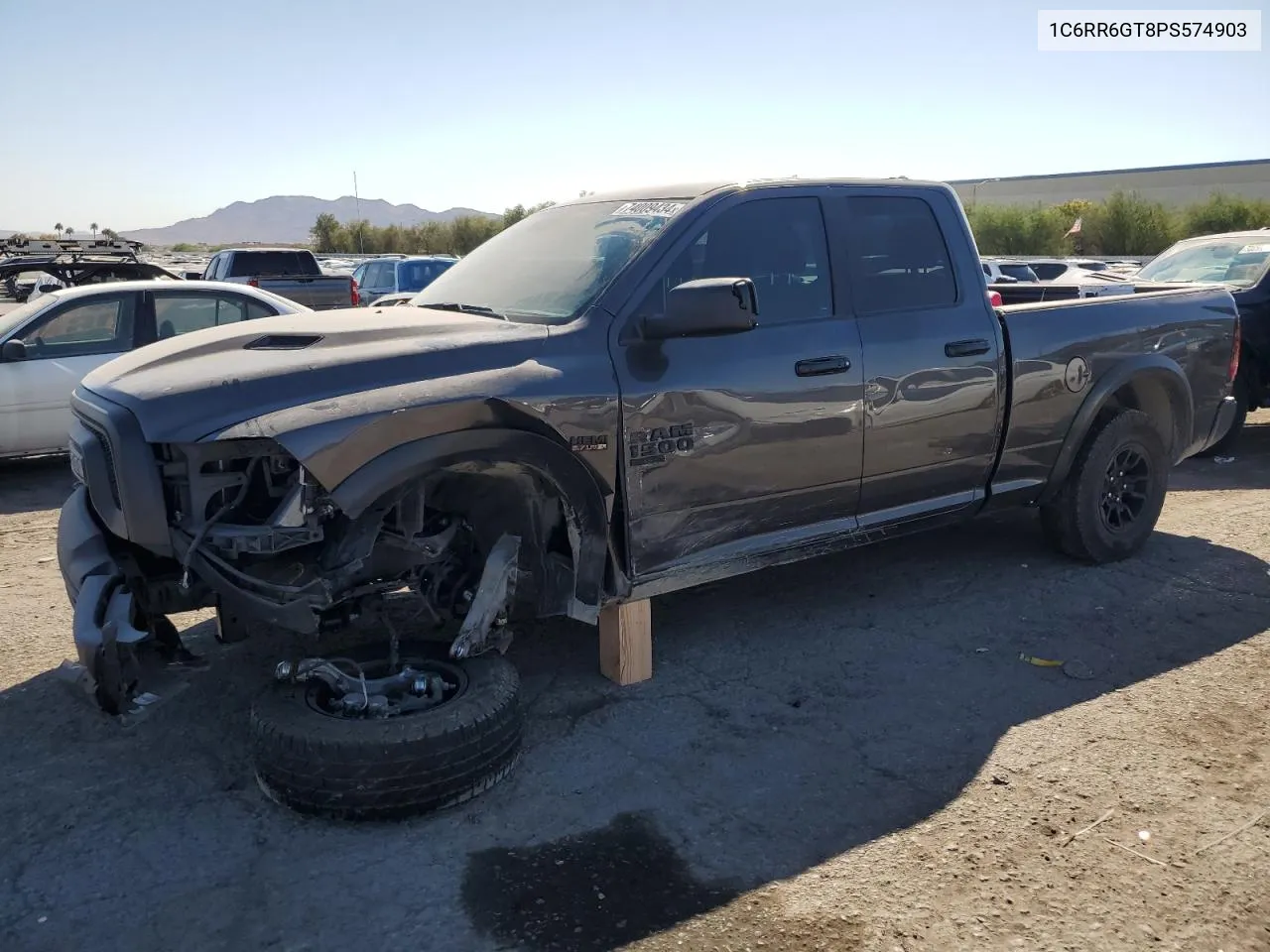 2023 Ram 1500 Classic Slt VIN: 1C6RR6GT8PS574903 Lot: 74009434