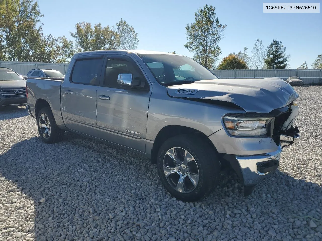 2023 Ram 1500 Laramie VIN: 1C6SRFJT3PN625510 Lot: 74272494