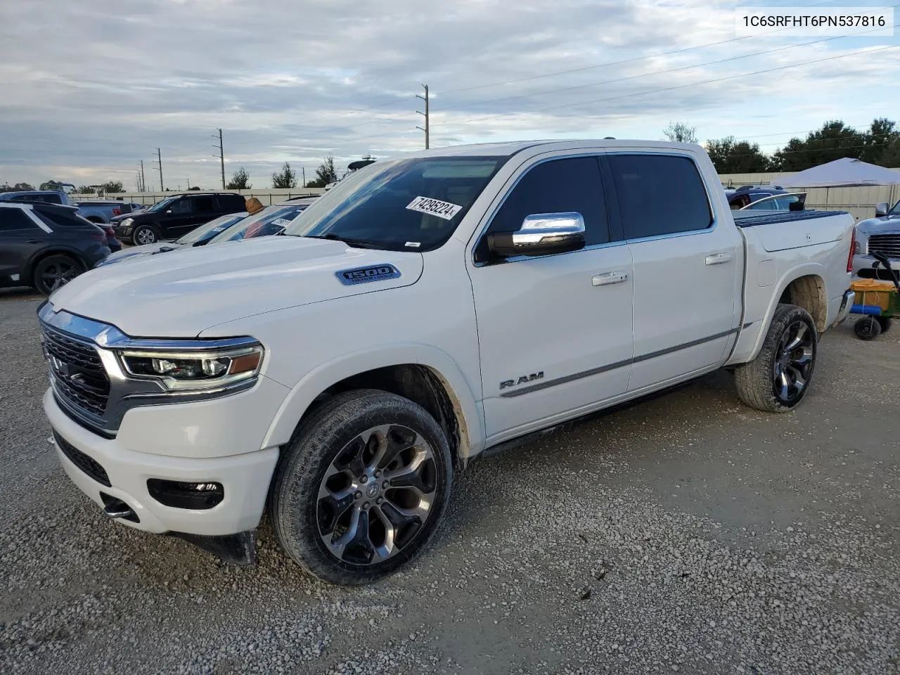 2023 Ram 1500 Limited VIN: 1C6SRFHT6PN537816 Lot: 74295224