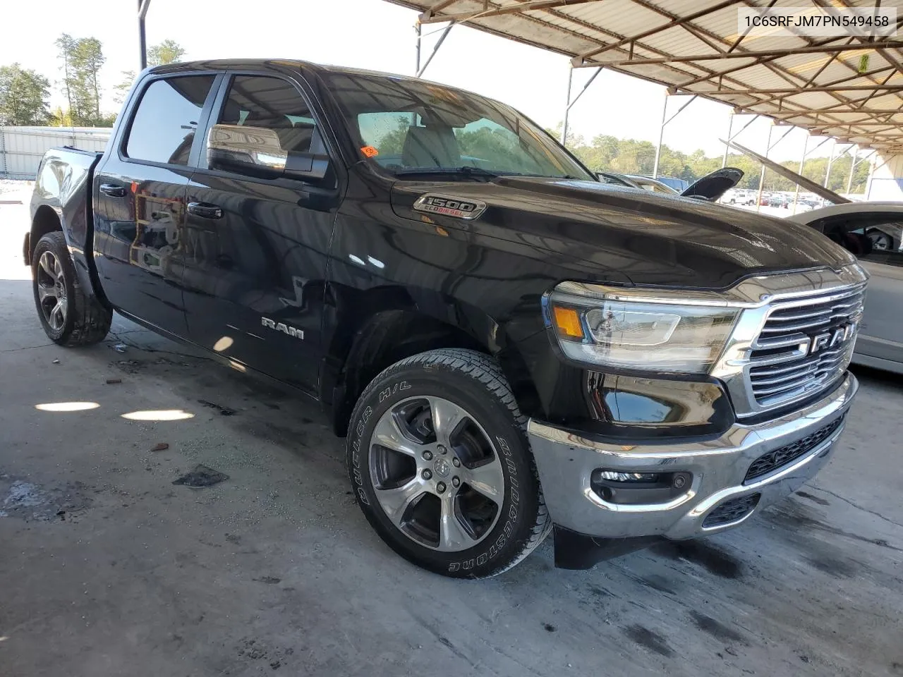 2023 Ram 1500 Laramie VIN: 1C6SRFJM7PN549458 Lot: 74474694