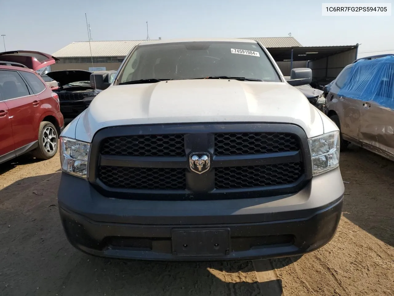 2023 Ram 1500 Classic Tradesman VIN: 1C6RR7FG2PS594705 Lot: 74591984