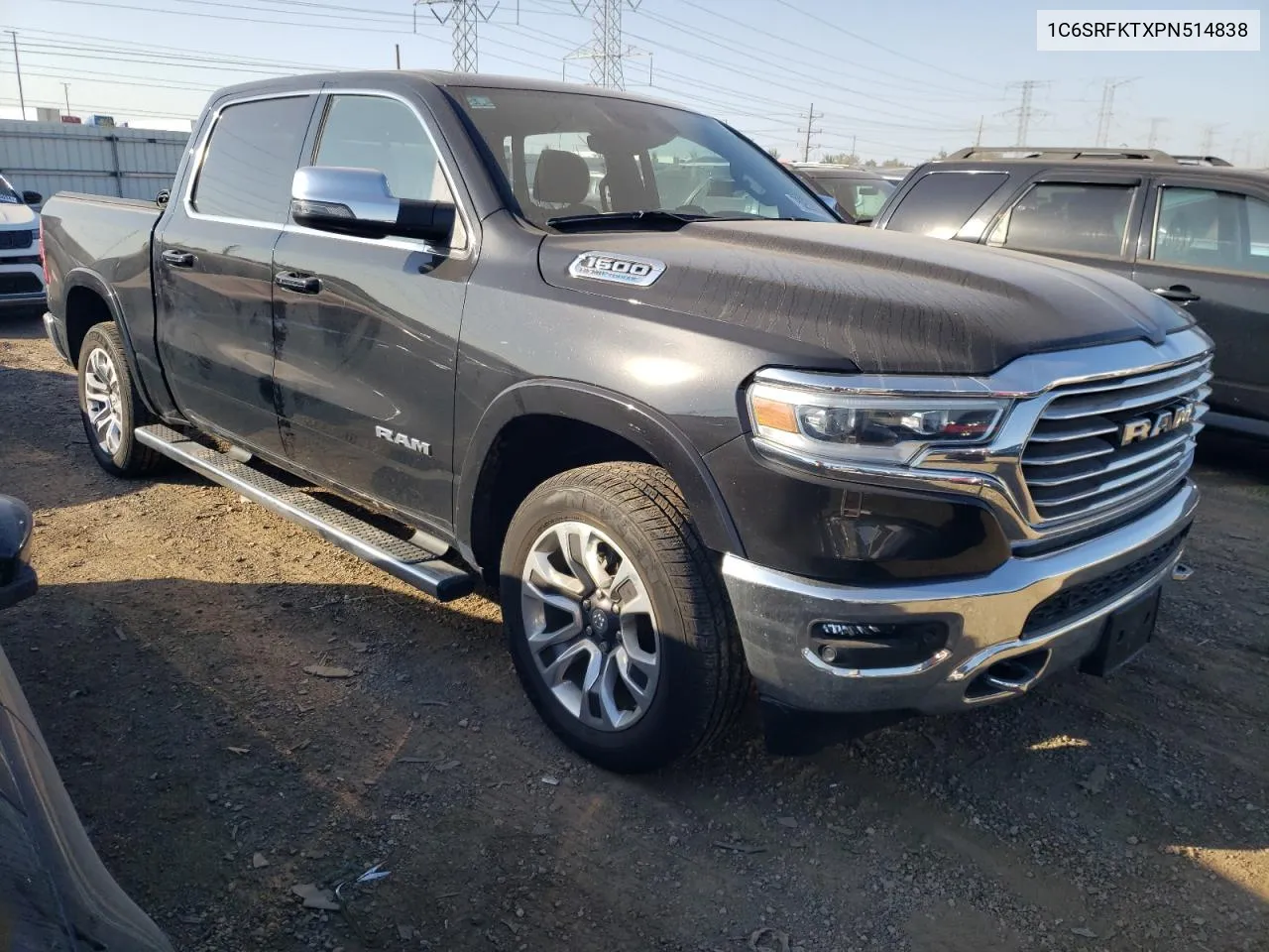 2023 Ram 1500 Longhorn VIN: 1C6SRFKTXPN514838 Lot: 75259224