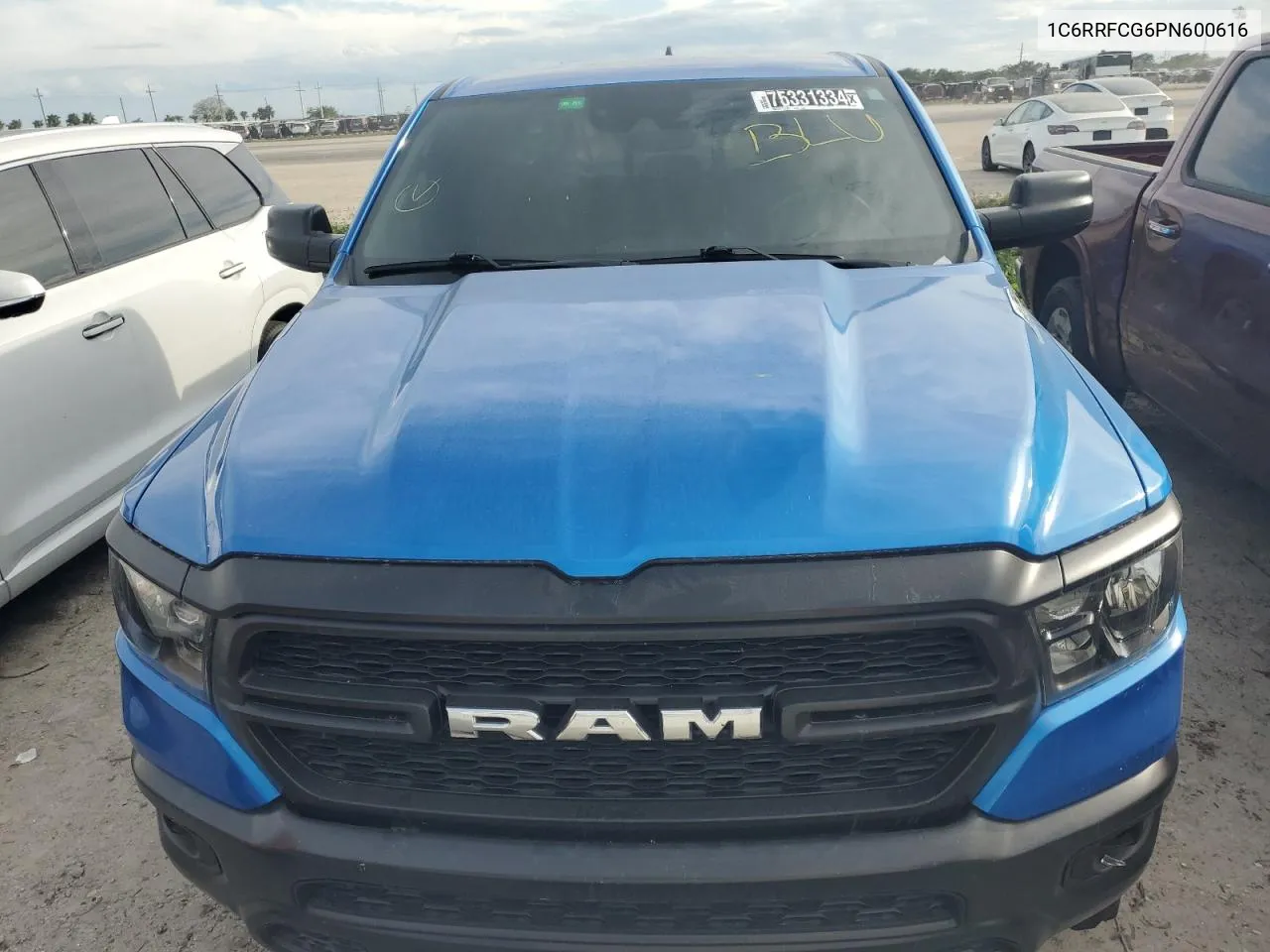 1C6RRFCG6PN600616 2023 Ram 1500 Tradesman