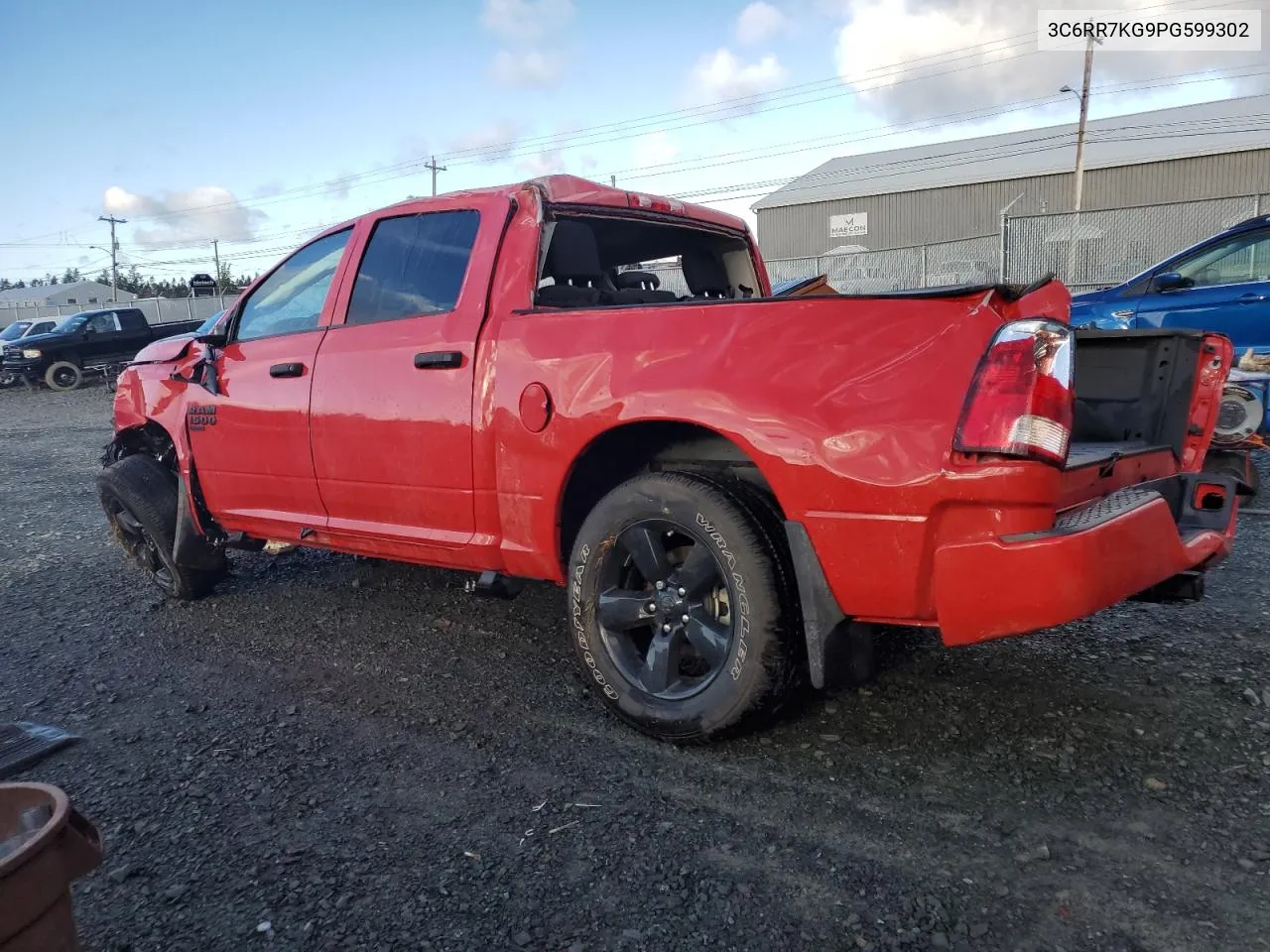 2023 Ram 1500 Classic Tradesman VIN: 3C6RR7KG9PG599302 Lot: 75492164