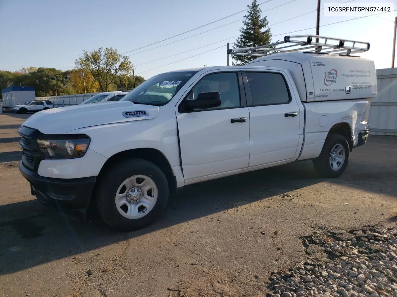 2023 Ram 1500 Tradesman VIN: 1C6SRFNT5PN574442 Lot: 75771434