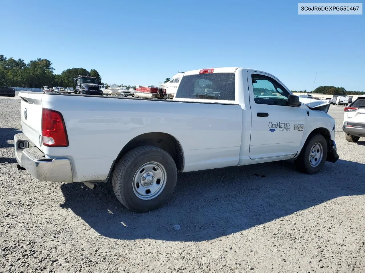 2023 Ram 1500 Classic Tradesman VIN: 3C6JR6DGXPG550467 Lot: 76665604