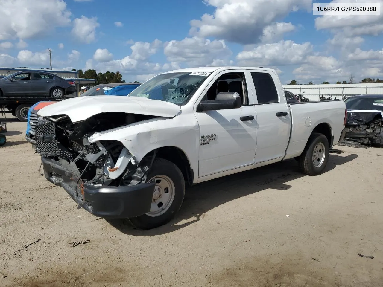 2023 Ram 1500 Classic Tradesman VIN: 1C6RR7FG7PS590388 Lot: 76715004