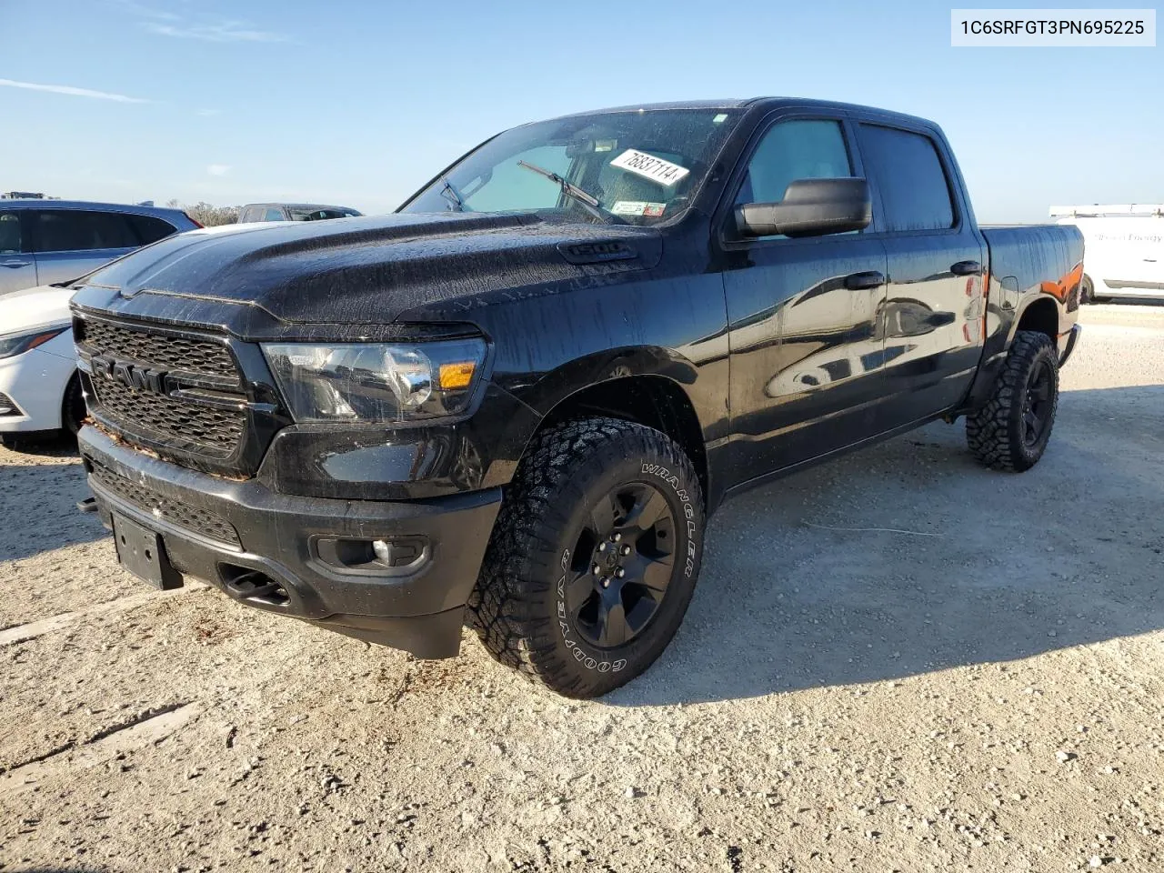 2023 Ram 1500 Tradesman VIN: 1C6SRFGT3PN695225 Lot: 76837114