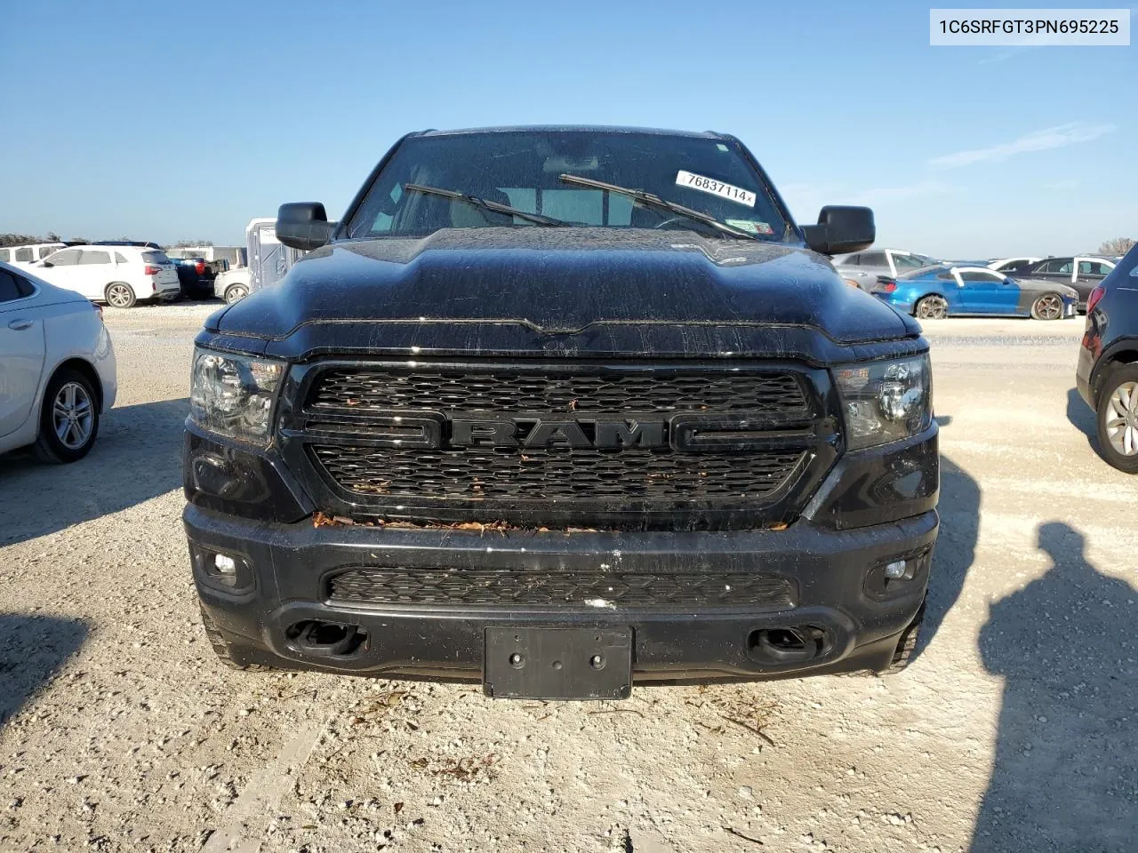 2023 Ram 1500 Tradesman VIN: 1C6SRFGT3PN695225 Lot: 76837114