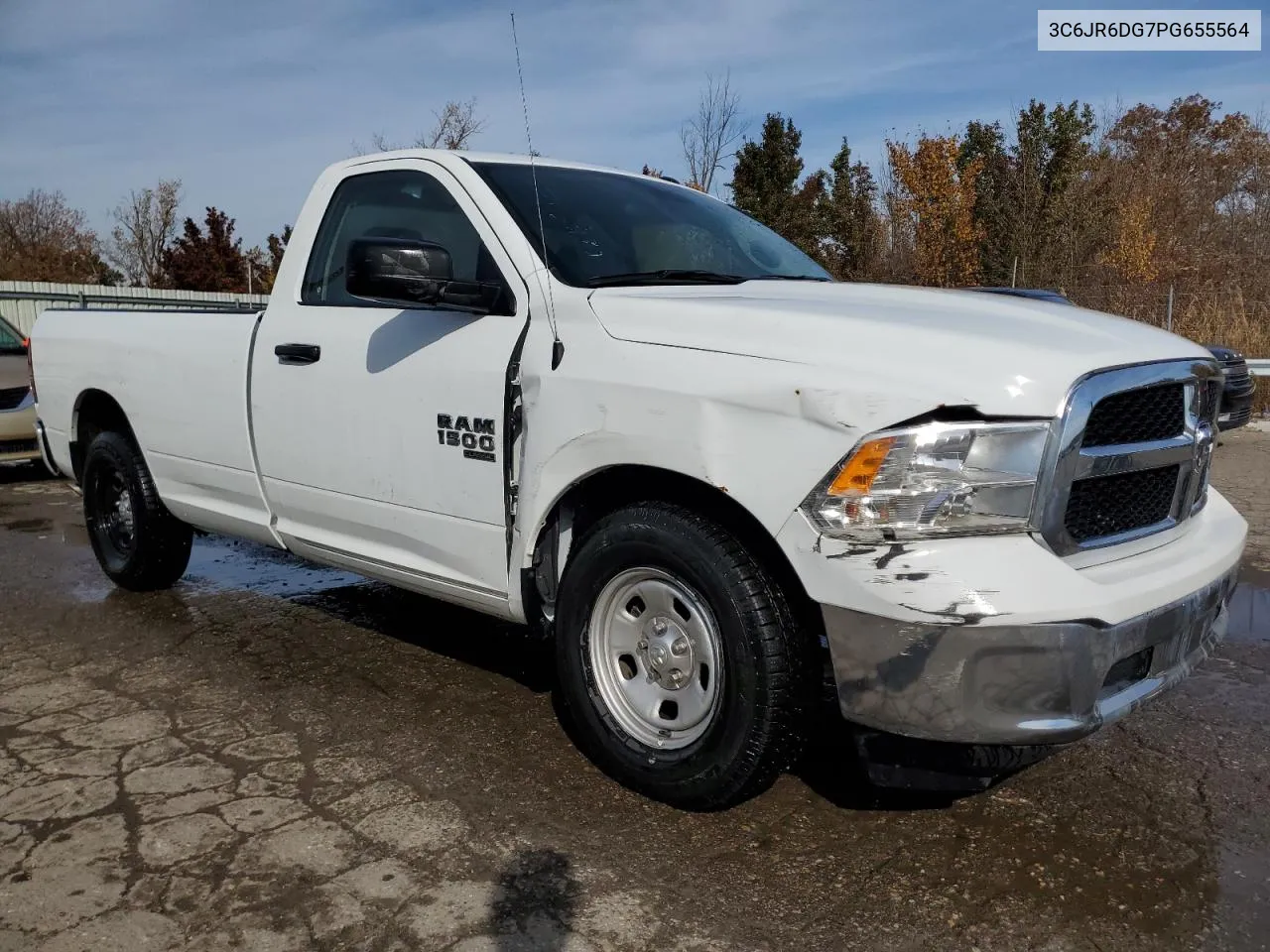 2023 Ram 1500 Classic Tradesman VIN: 3C6JR6DG7PG655564 Lot: 77213224