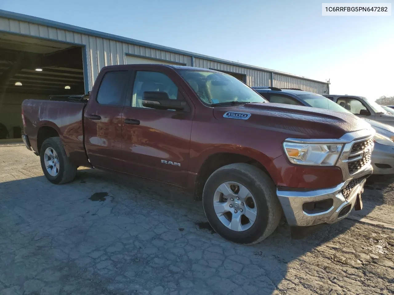 2023 Ram 1500 Big Horn/Lone Star VIN: 1C6RRFBG5PN647282 Lot: 77573254