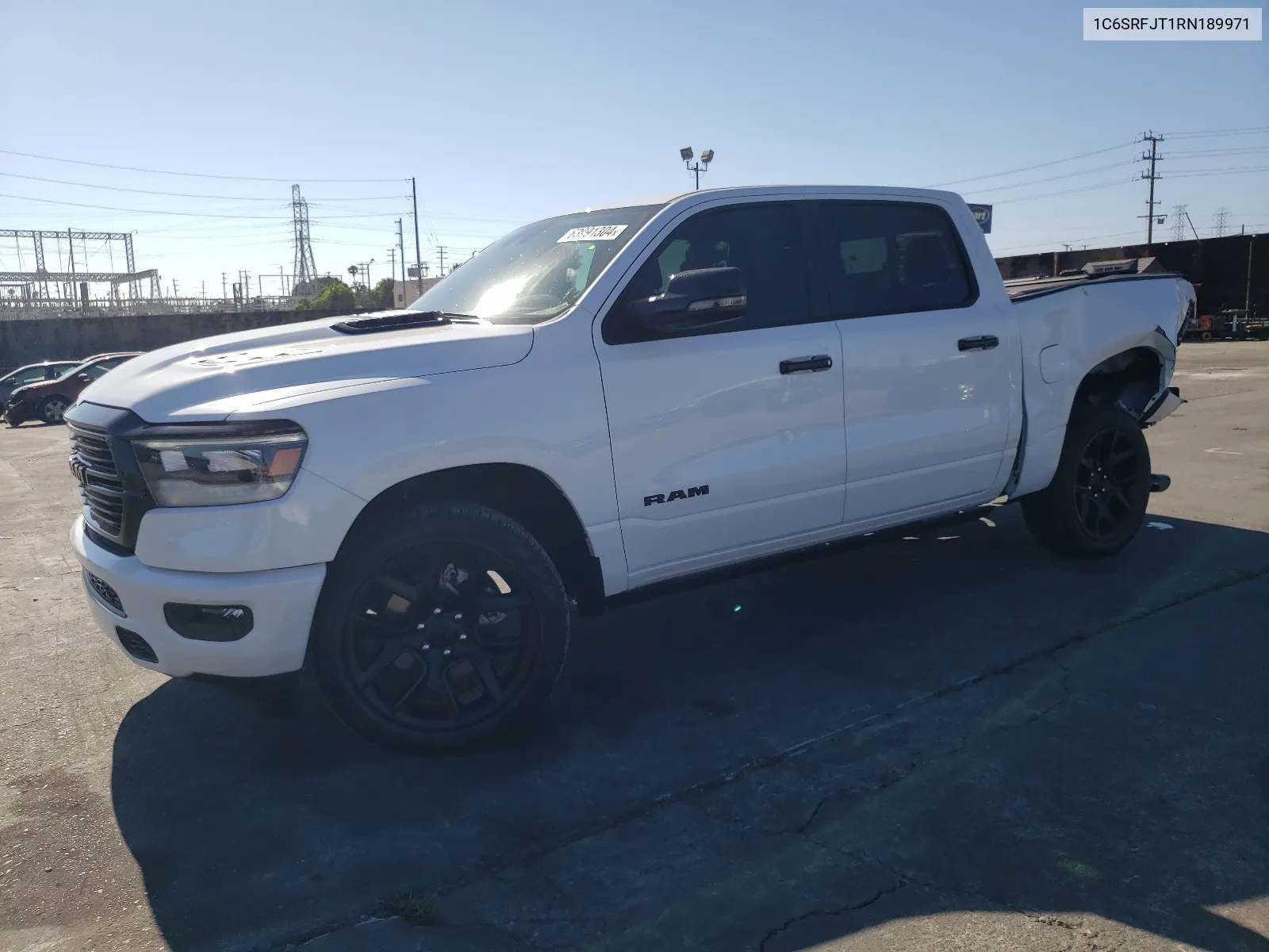 2024 Ram 1500 Laramie VIN: 1C6SRFJT1RN189971 Lot: 63991304