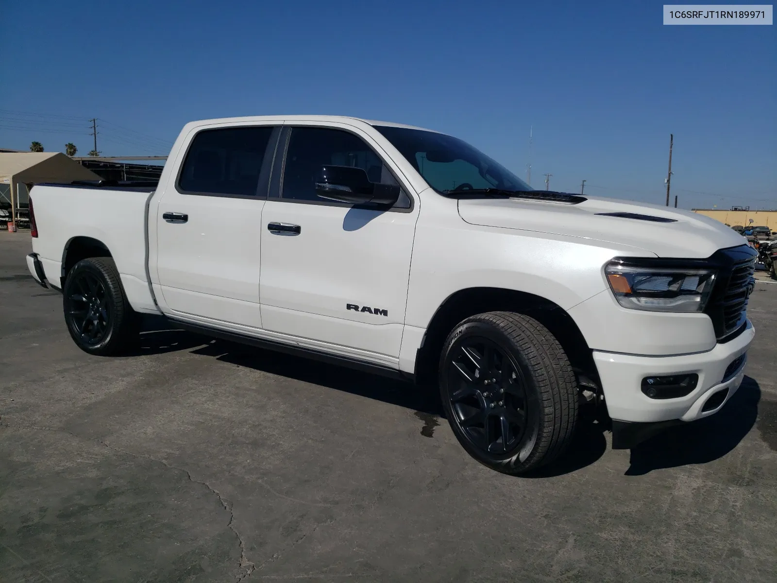 2024 Ram 1500 Laramie VIN: 1C6SRFJT1RN189971 Lot: 63991304