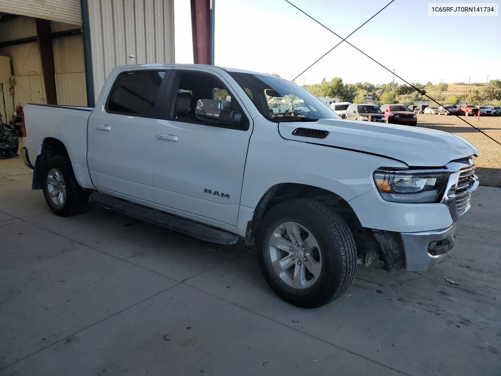 2024 Ram 1500 Laramie VIN: 1C6SRFJT0RN141734 Lot: 65249494