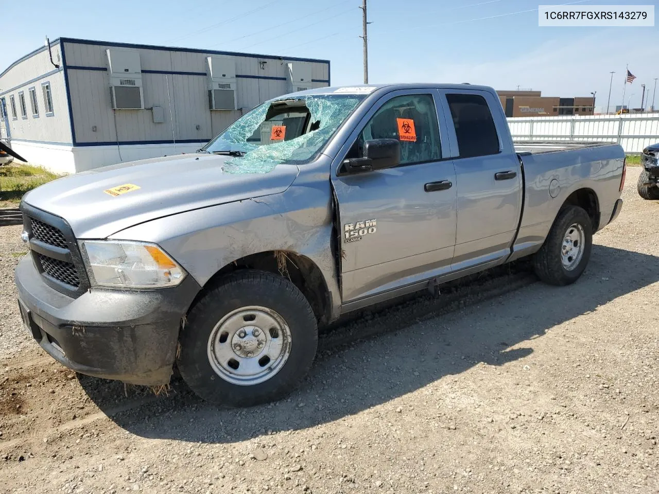 2024 Ram 1500 Classic Tradesman VIN: 1C6RR7FGXRS143279 Lot: 67277824