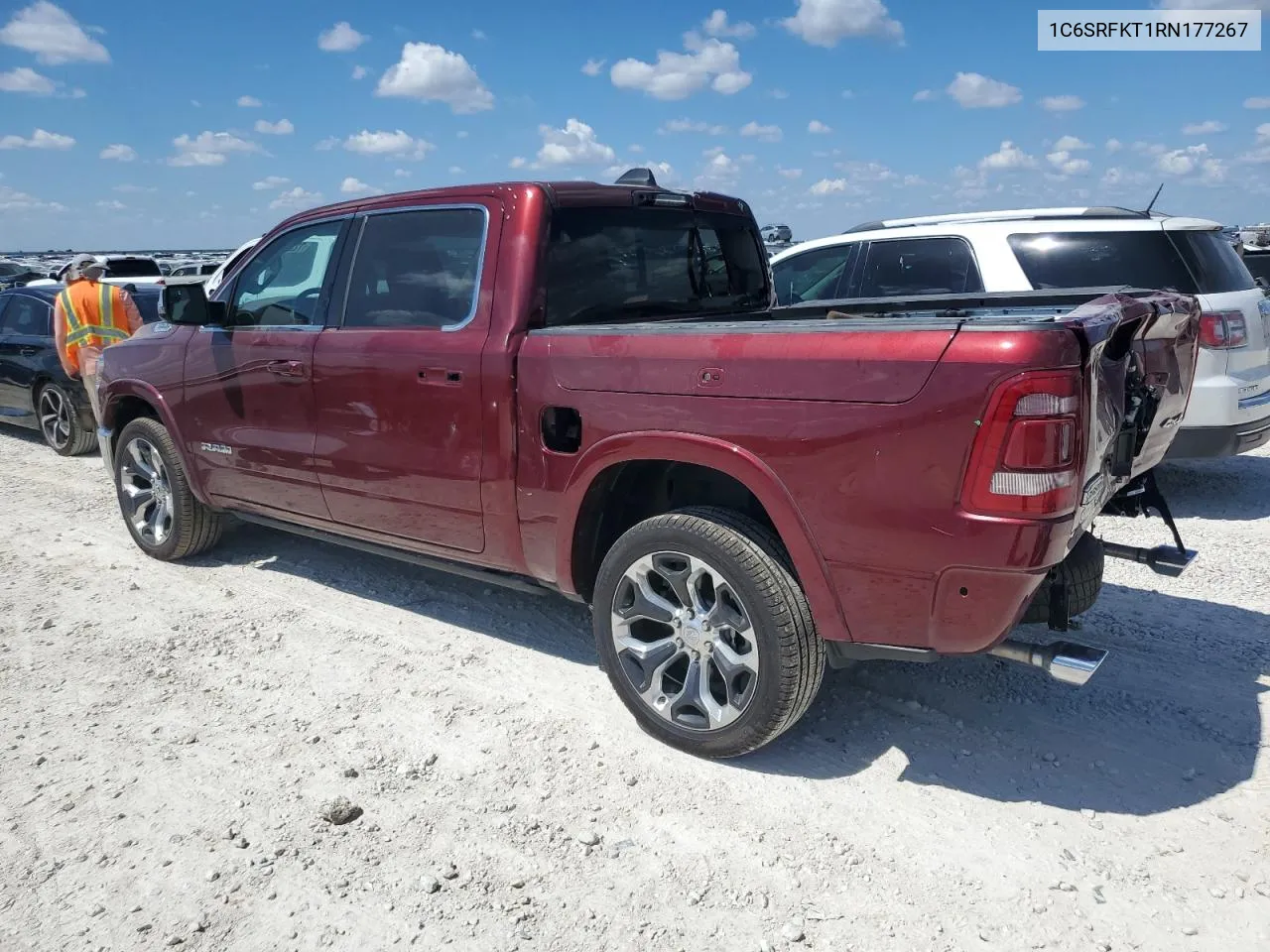 2024 Ram 1500 Longhorn VIN: 1C6SRFKT1RN177267 Lot: 72243714