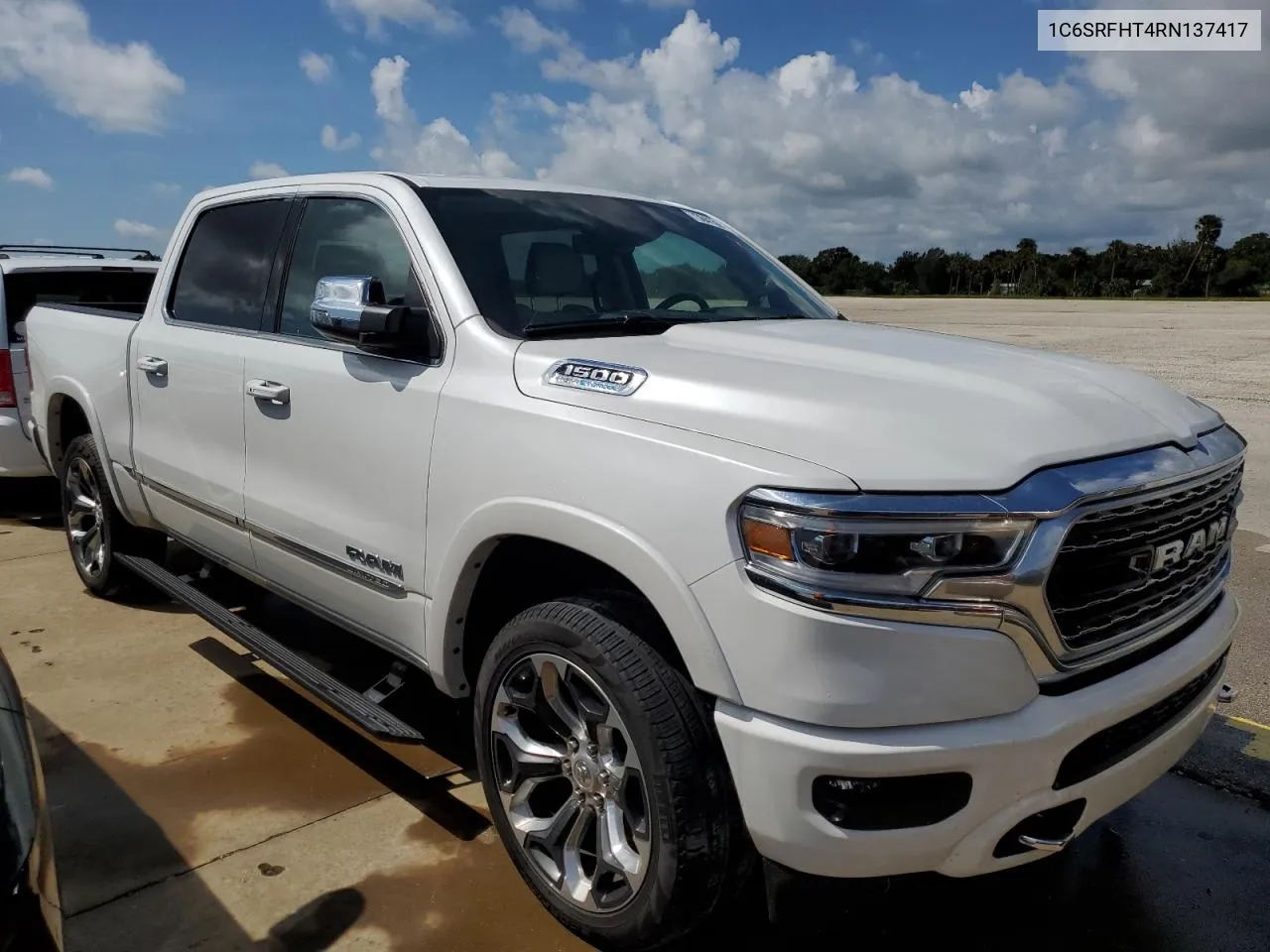 2024 Ram 1500 Limited VIN: 1C6SRFHT4RN137417 Lot: 73641594