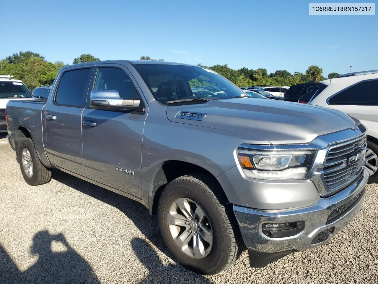 2024 Ram 1500 Laramie VIN: 1C6RREJT8RN157317 Lot: 74247044