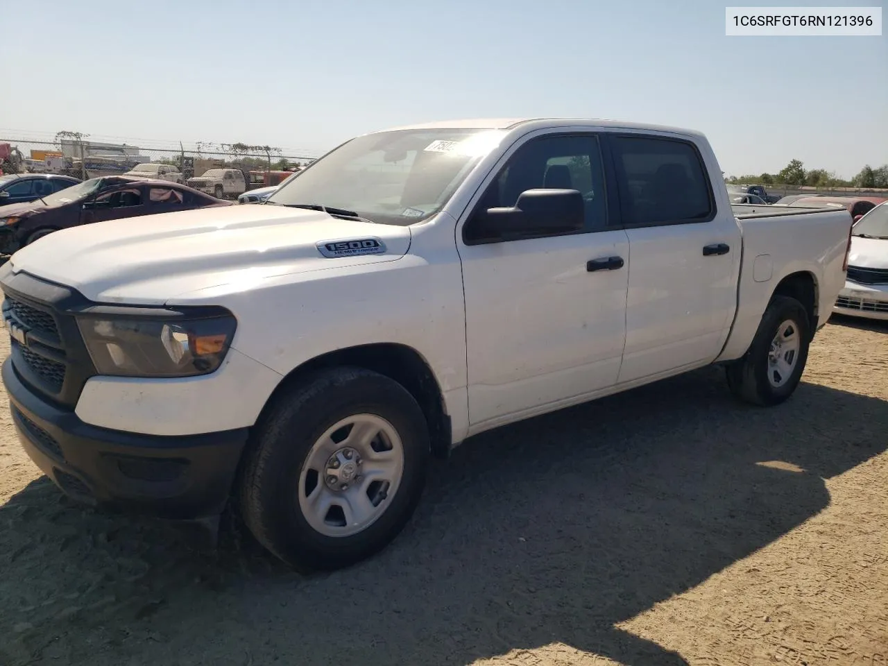 2024 Ram 1500 Tradesman VIN: 1C6SRFGT6RN121396 Lot: 75023444