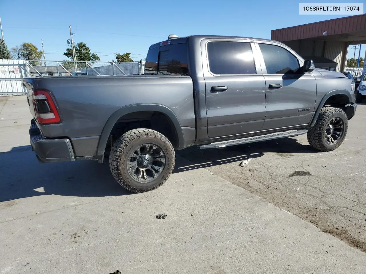 2024 Ram 1500 Rebel VIN: 1C6SRFLT0RN117074 Lot: 75153464