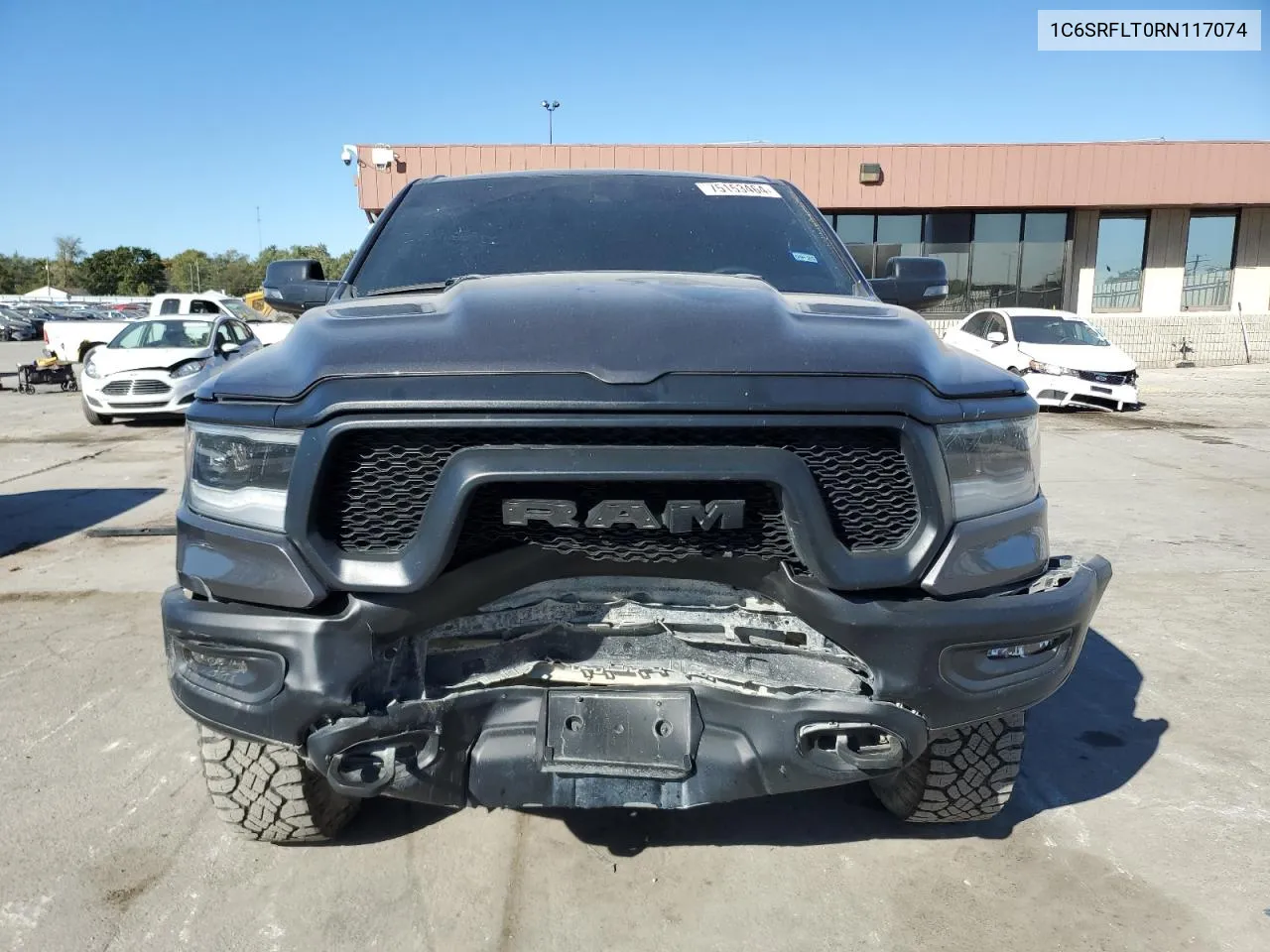 2024 Ram 1500 Rebel VIN: 1C6SRFLT0RN117074 Lot: 75153464