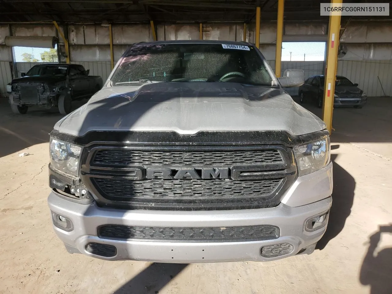 2024 Ram 1500 Tradesman VIN: 1C6RRFCG0RN151131 Lot: 76867754