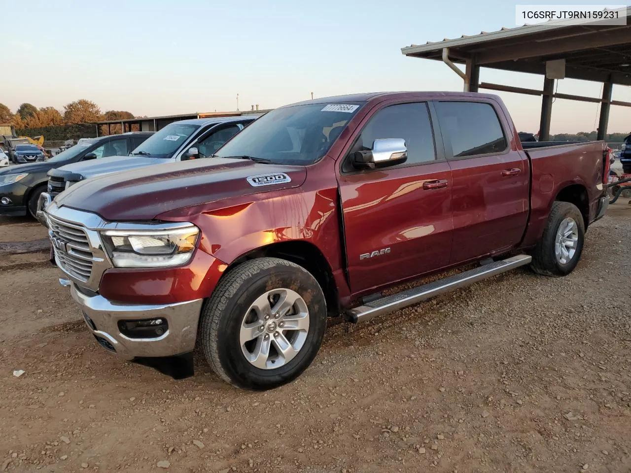 2024 Ram 1500 Laramie VIN: 1C6SRFJT9RN159231 Lot: 77776664