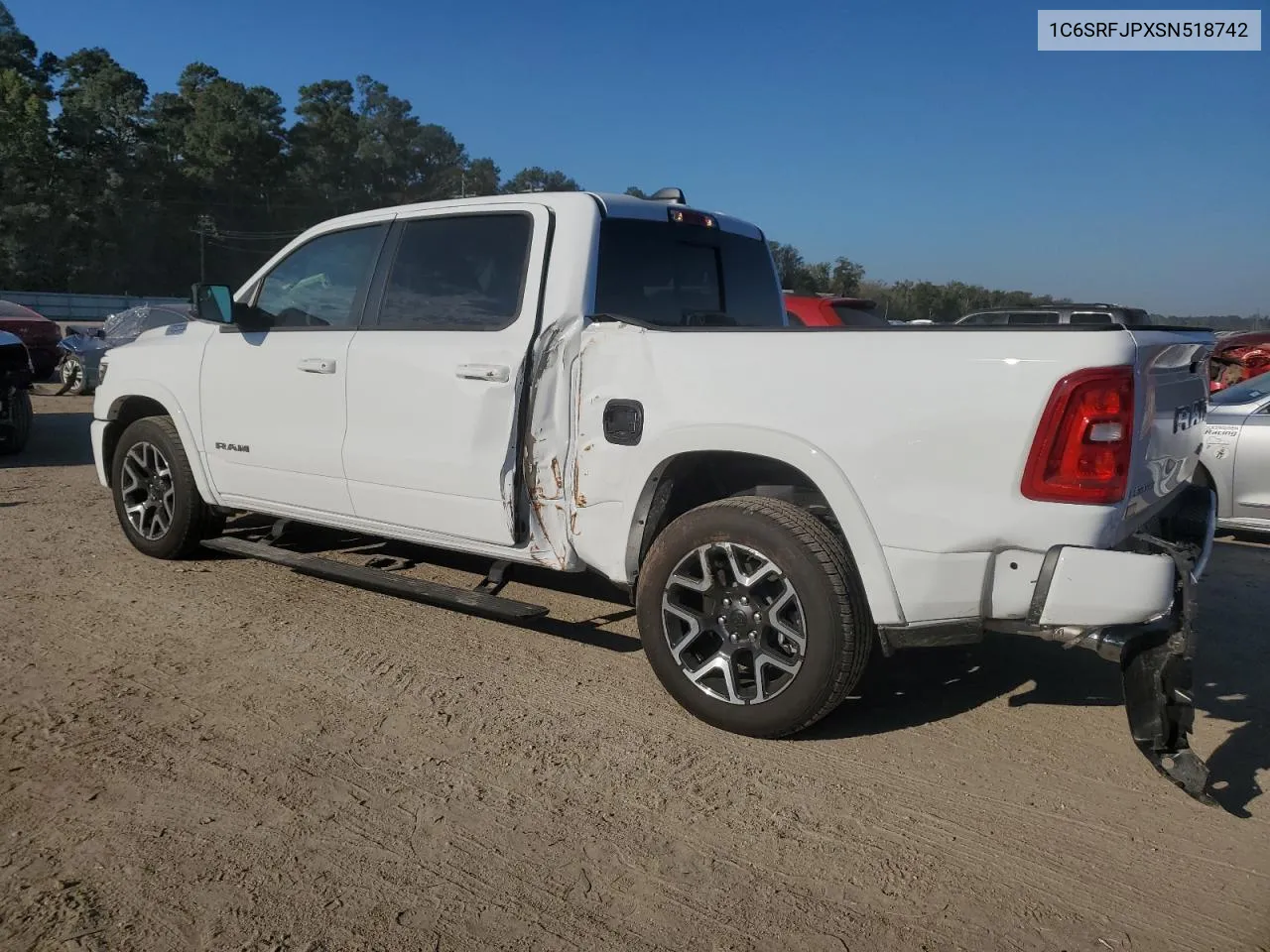 2025 Ram 1500 Laramie VIN: 1C6SRFJPXSN518742 Lot: 73778694