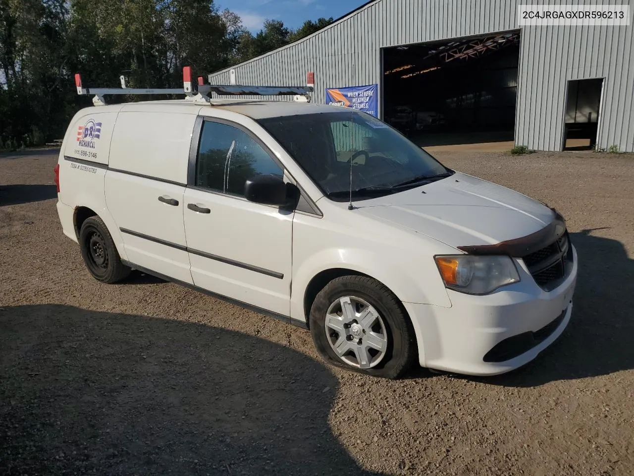 2013 Ram Tradesman VIN: 2C4JRGAGXDR596213 Lot: 71063054